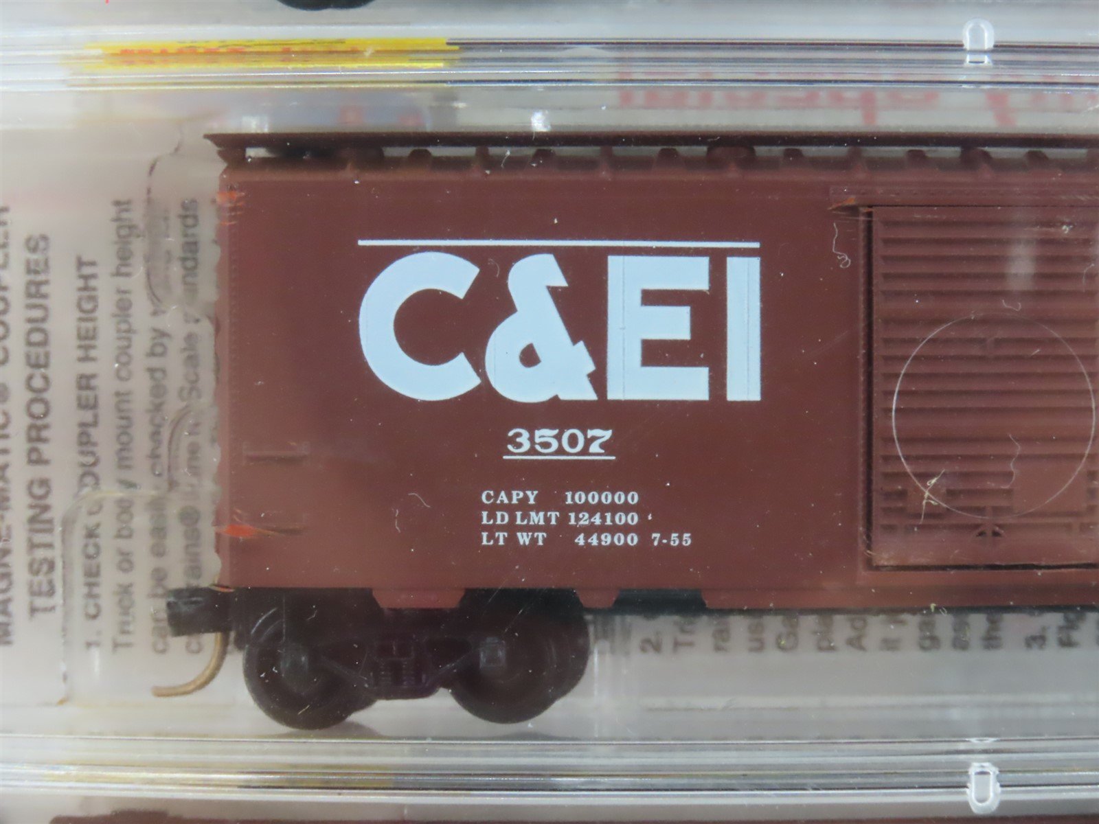 N Micro-Trains MTL 20562 RI C&EI CNW Windy City Special Box Car 3-Pack SEALED