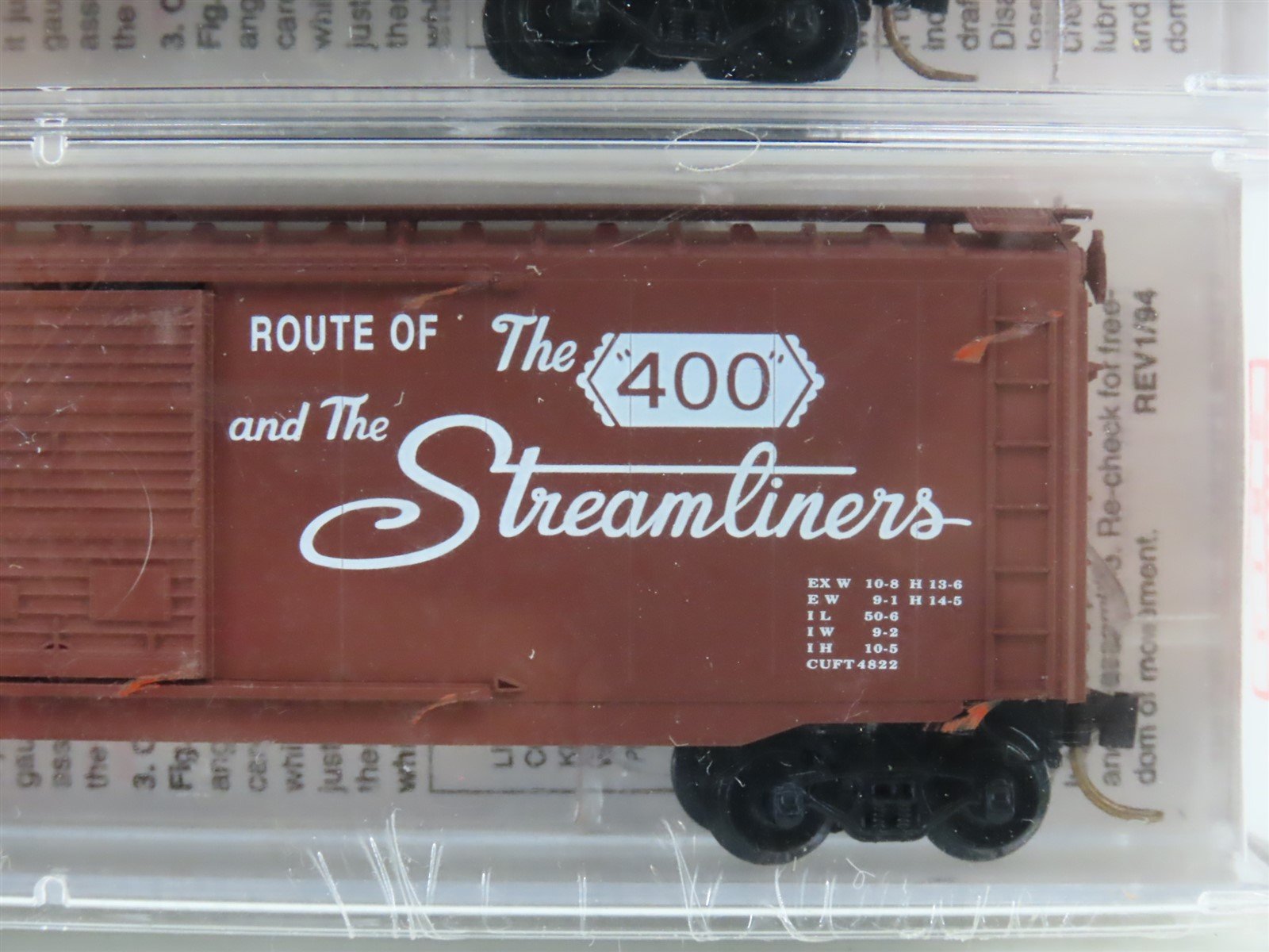 N Micro-Trains MTL 20562 RI C&EI CNW Windy City Special Box Car 3-Pack SEALED
