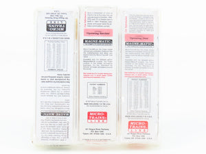 N Scale Micro-Trains MTL GTW BAR CN Box Car, Reefer & Gondola 3-Pack