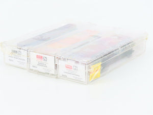 N Scale Micro-Trains MTL GTW BAR CN Box Car, Reefer & Gondola 3-Pack