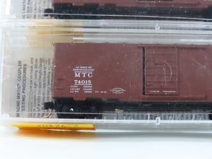 N Micro-Trains MTL 20326-2 MTC BM Boston & Maine 40' Box Car 2-Pack - SEALED