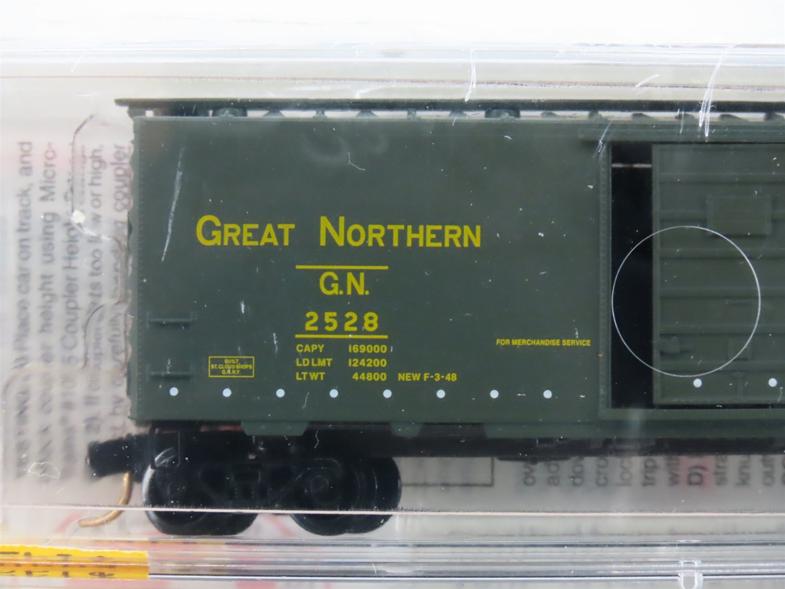 N Scale Micro-Trains MTL 20406-2 GN Great Northern 40' Box Car 2-Pack - SEALED