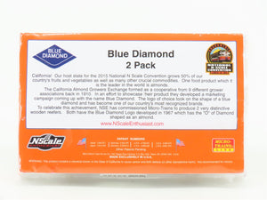 N Scale Micro-Trains NSE MTL 15-117 PFE Blue Diamond Wood Reefer 2-Pack - SEALED