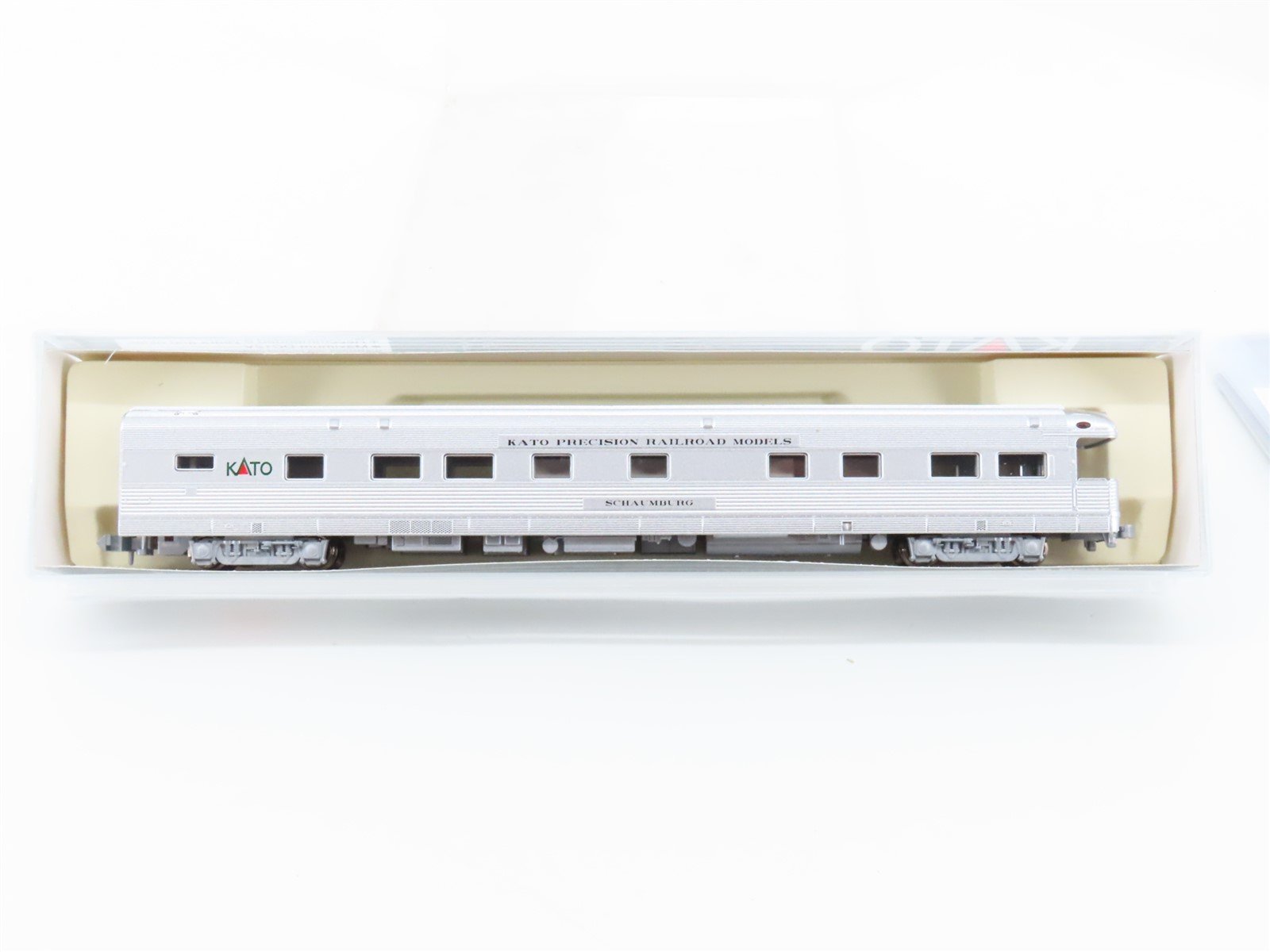 N Scale KATO Precision Railroad Models Observation Passenger Car 