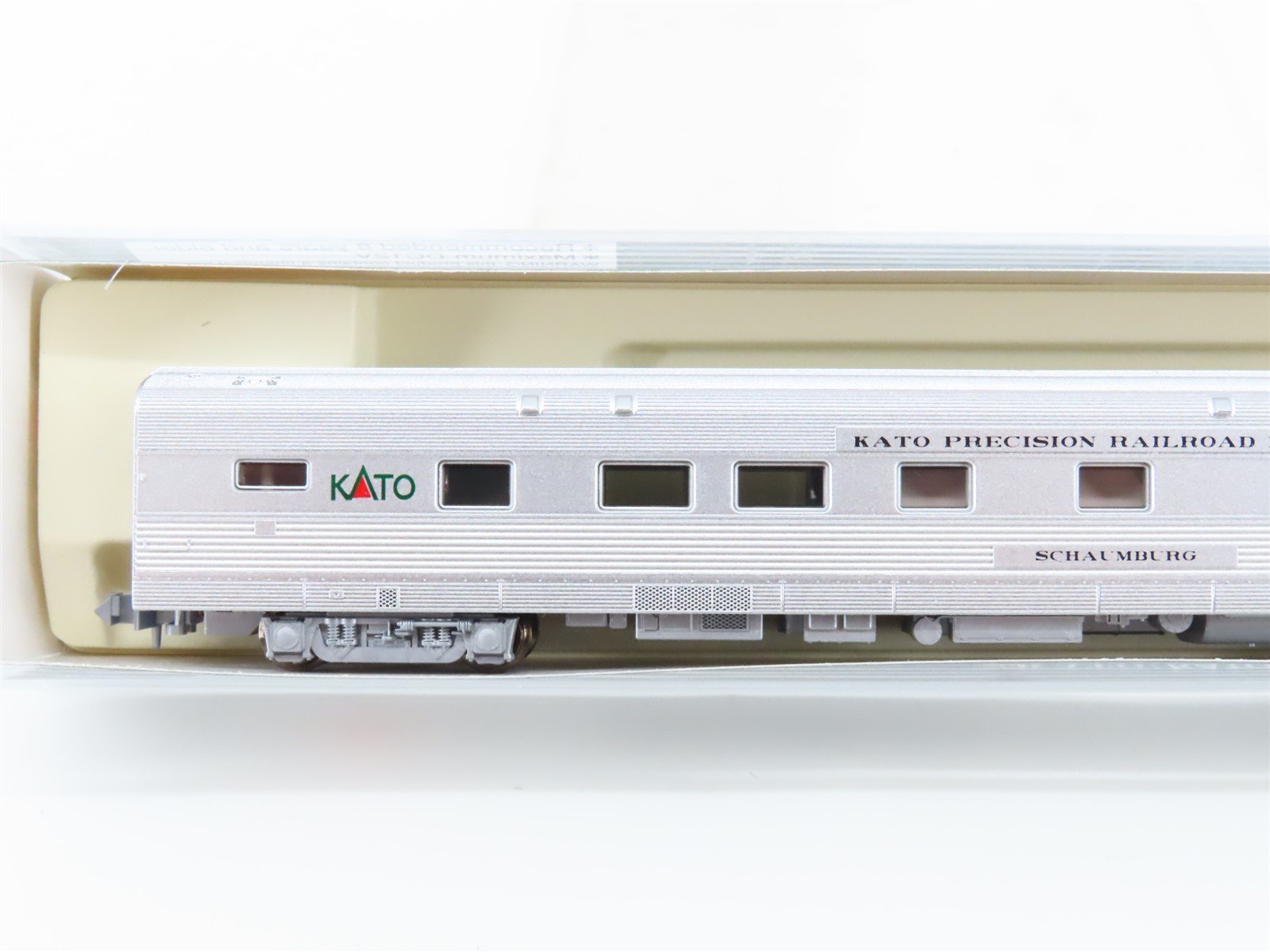 N Scale KATO Precision Railroad Models Observation Passenger Car 