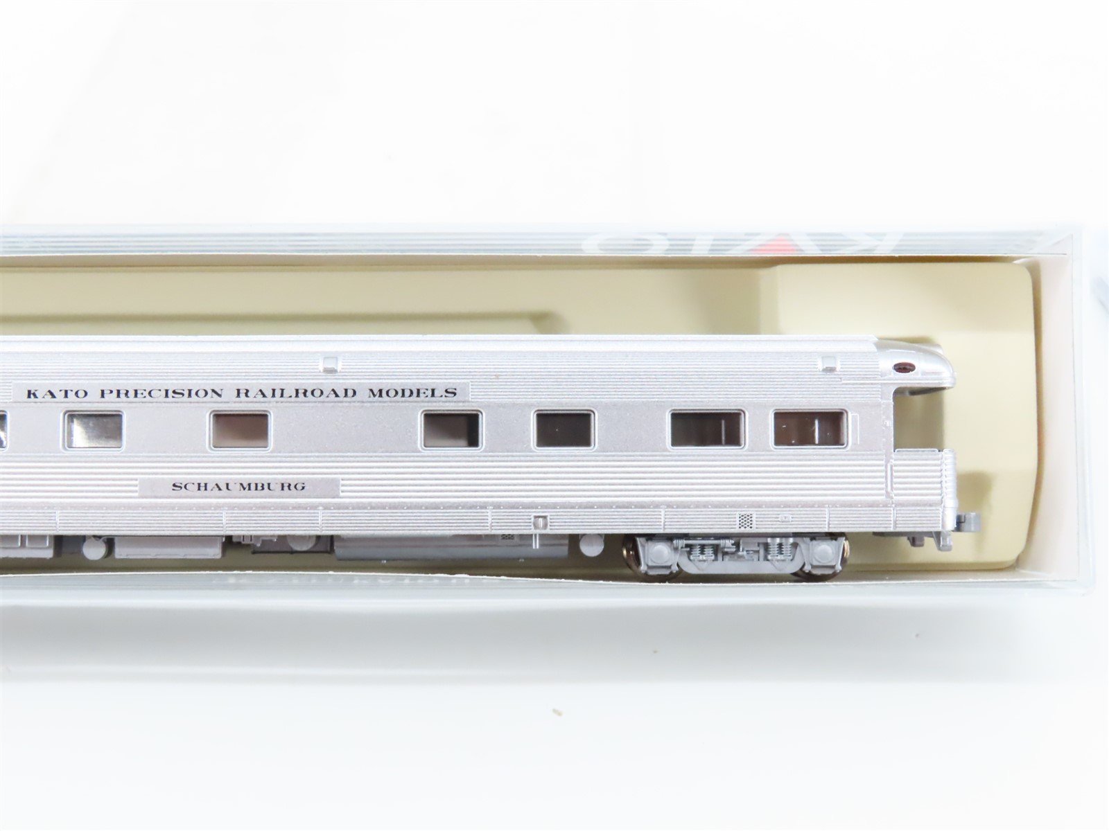 N Scale KATO Precision Railroad Models Observation Passenger Car 