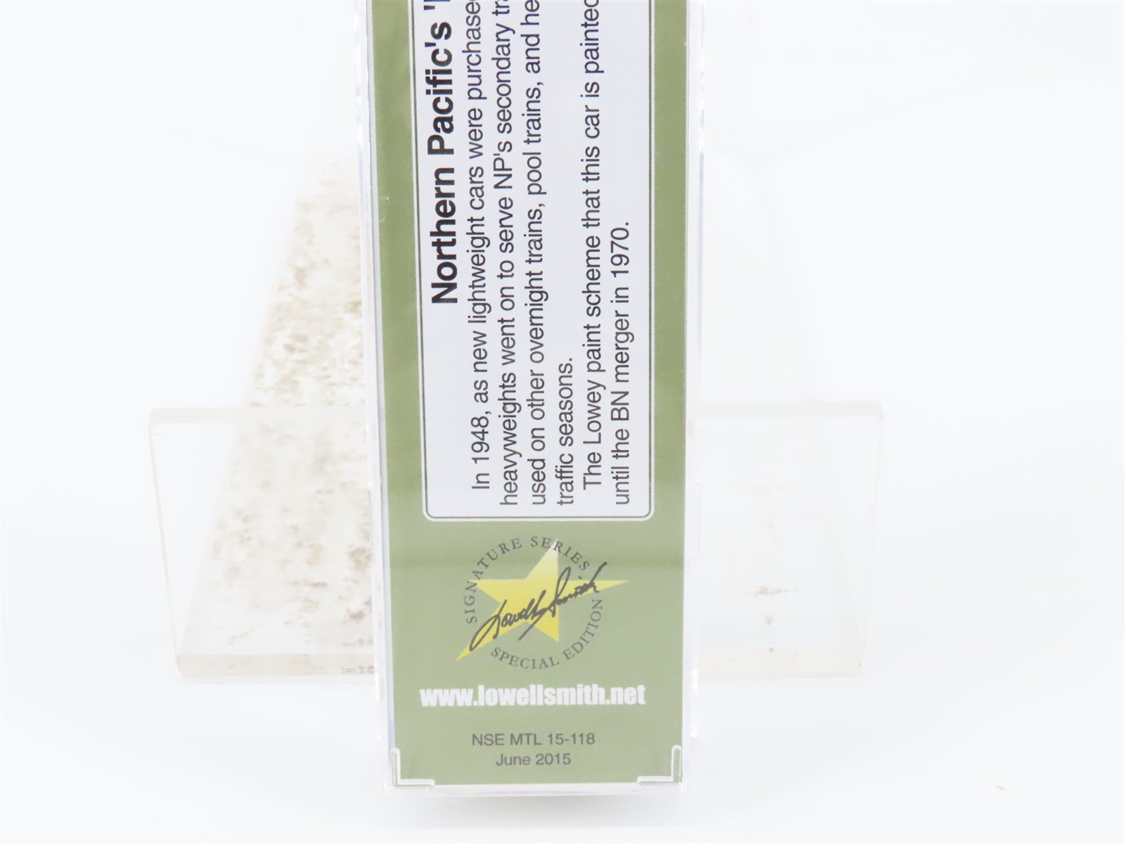 N Micro-Trains MTL Lowell Smith NSE 15-118 NP 