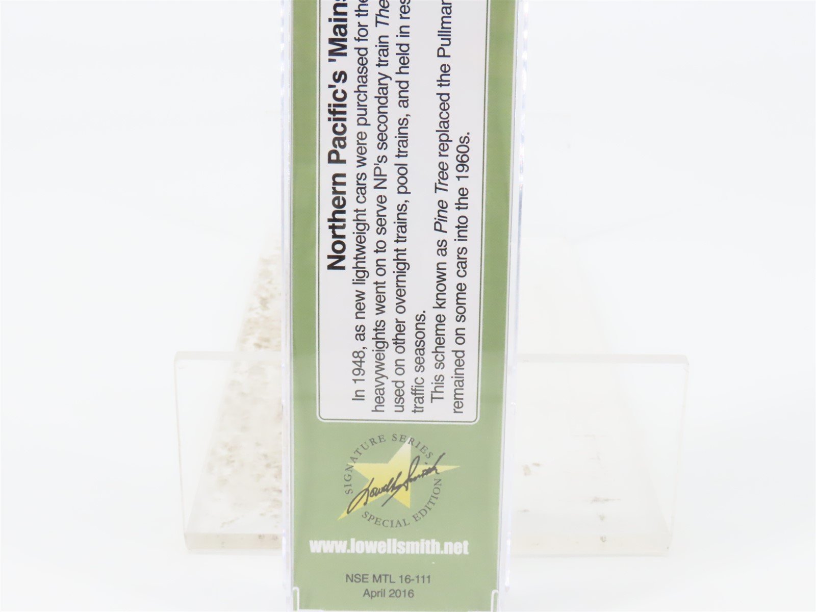 N Micro-Trains MTL Lowell Smith NSE 16-111 NP 