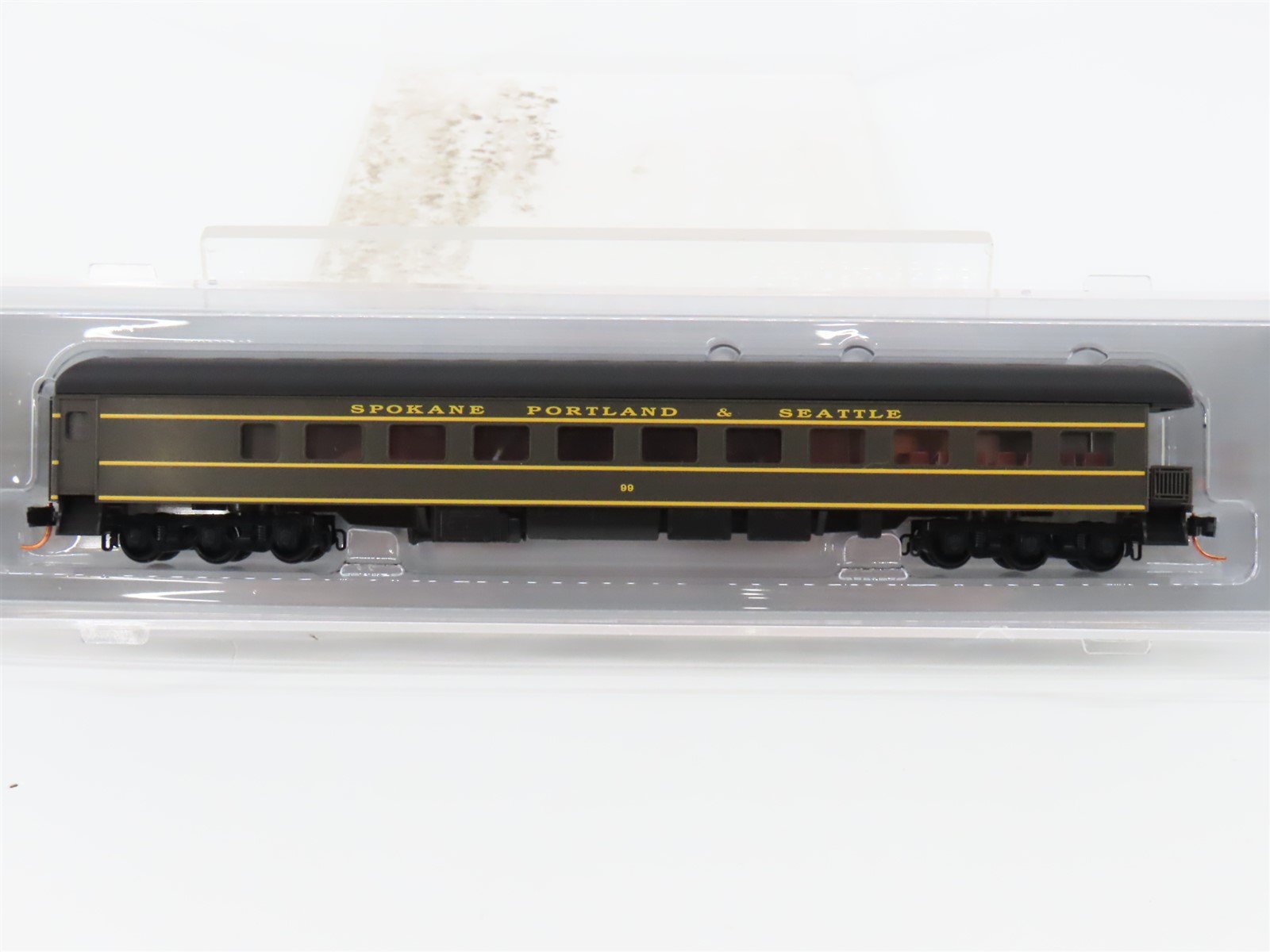 N Micro-Trains MTL Lowell Smith NSE 12-93 SP&S Business Passenger Car #99
