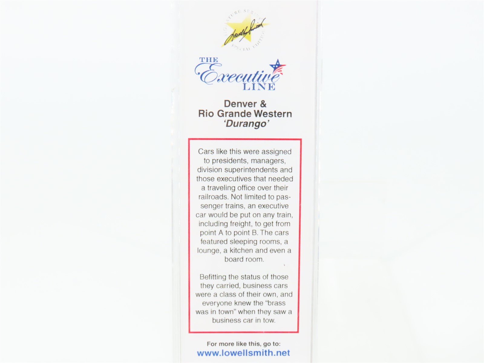 N Micro-Trains MTL Lowell Smith NSE 14-180 Executive D&RGW Business Passenger