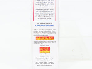 N Micro-Trains MTL Lowell Smith NSE 14-180 Executive D&RGW Business Passenger