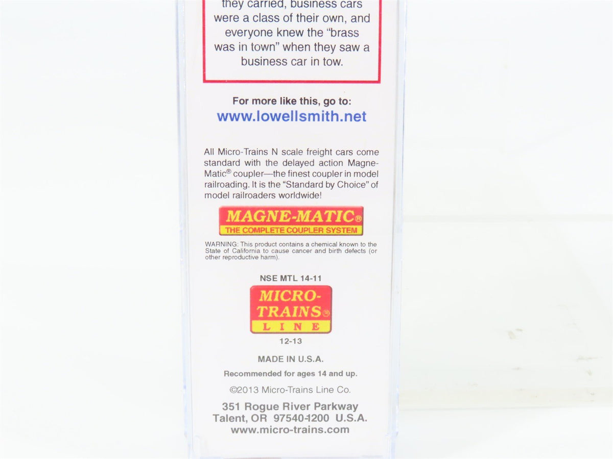 N Micro-Trains MTL Lowell Smith NSE 14-11 Executive ATSF Business Passenger #31