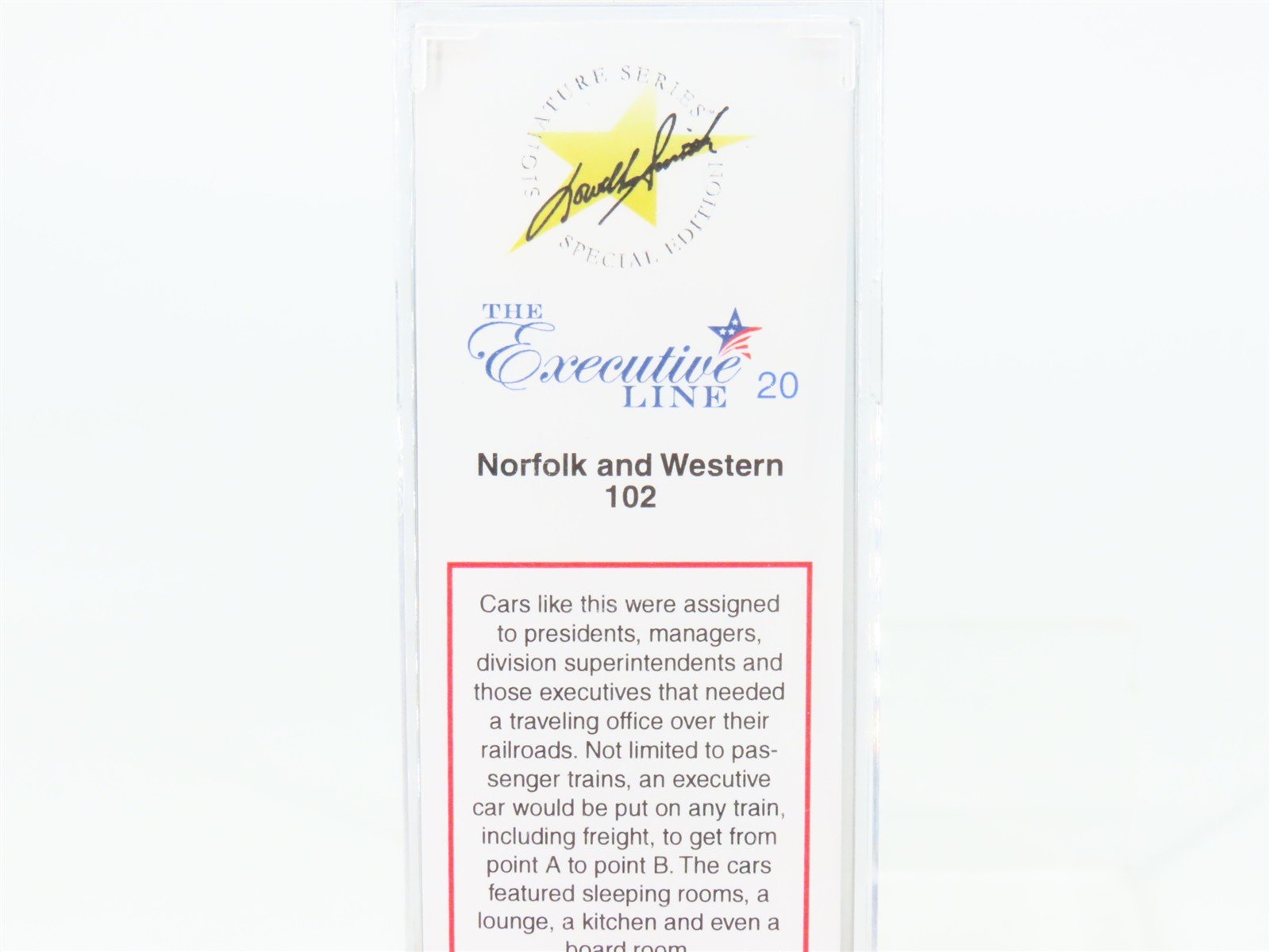 N Micro-Trains MTL Lowell Smith NSE 16-192 Executive N&W Business Passenger #102