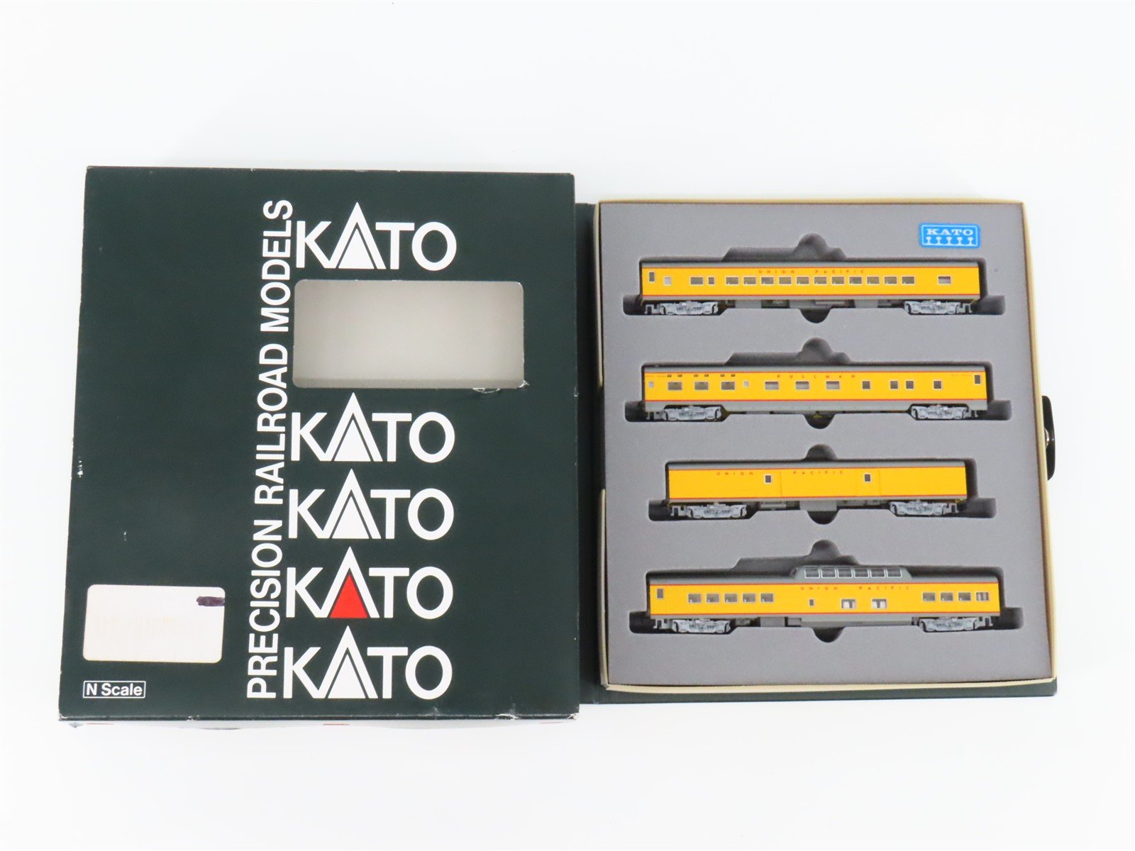 N Scale KATO 106-024 UP Union Pacific Smooth Side Passenger 4-Car Set