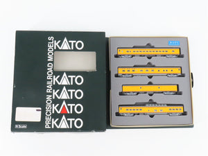 N Scale KATO 106-024 UP Union Pacific Smooth Side Passenger 4-Car Set