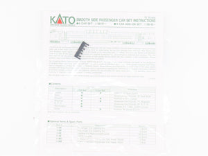 N Scale KATO 106-024 UP Union Pacific Smooth Side Passenger 4-Car Set