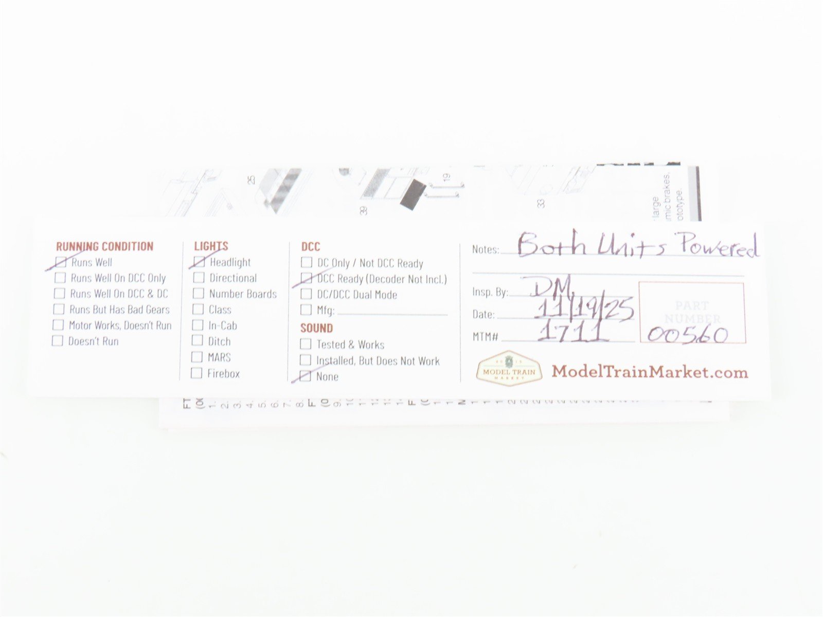 N Scale Micro-Trains MTL 99200162 GN Great Northern EMD FTA/B Diesel Set #410