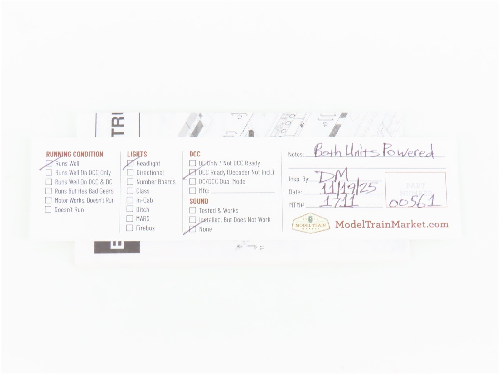 N Scale Micro-Trains MTL 99200161 GN Great Northern EMD FTA/B Diesel Set #404