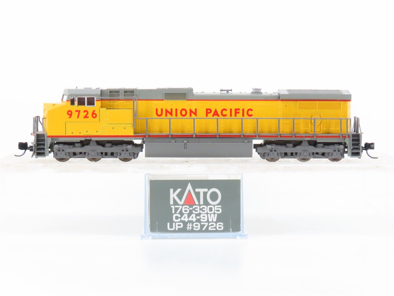 N Scale KATO 176-3305 UP Union Pacific GE C44-9W Diesel #9726 - DCC Ready