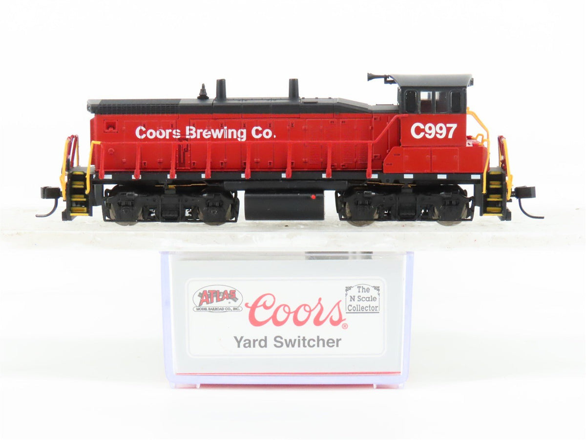 N Scale Atlas NSC 07-02 Coors Brewing Co. MP15 Diesel Yard Switcher #C997