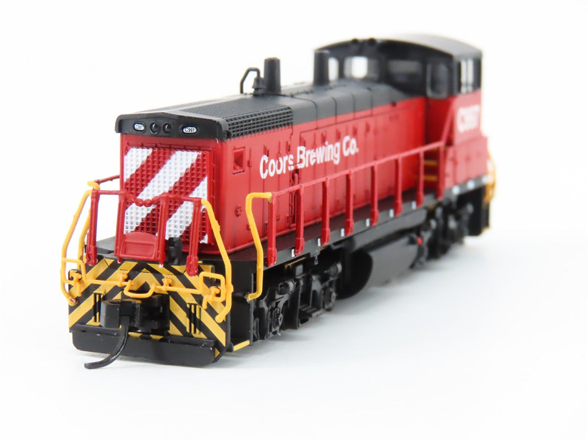 N Scale Atlas NSC 07-02 Coors Brewing Co. MP15 Diesel Yard Switcher #C997
