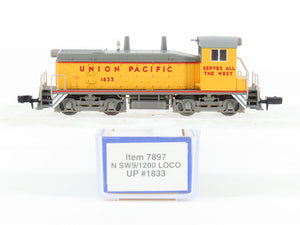 N Scale Life-Like 7897 UP Union Pacific EMD SW9/1200 Diesel Switcher #1833