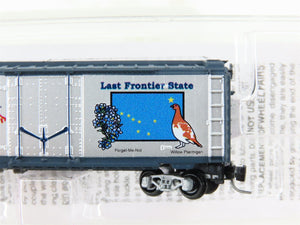 Z Scale Micro-Trains MTL 50200505 AK Alaska State 40' Plug Door Box Car #1959