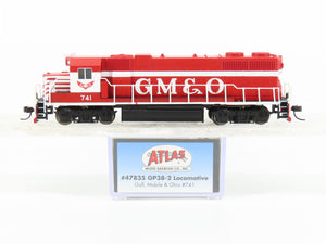 N Atlas Master 47835 GM&O Gulf Mobile & Ohio GP38-2 Diesel #741 w/ DCC & Sound