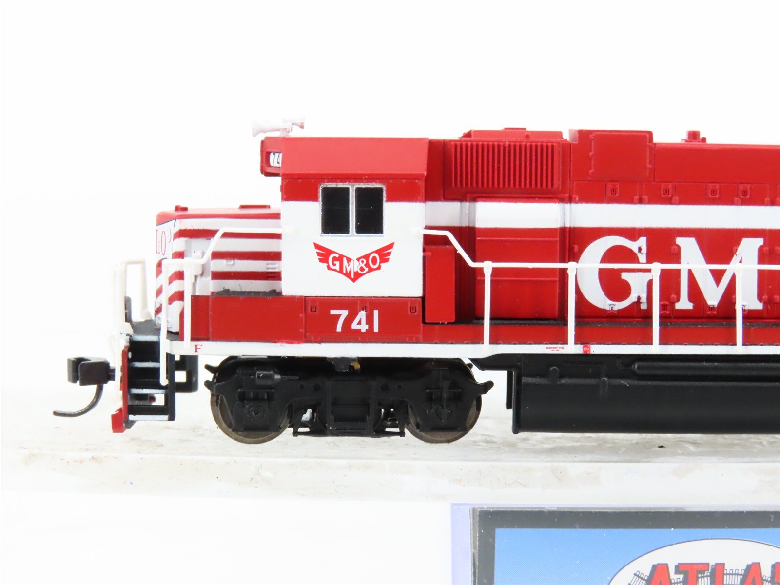 N Atlas Master 47835 GM&O Gulf Mobile & Ohio GP38-2 Diesel #741 w/ DCC & Sound