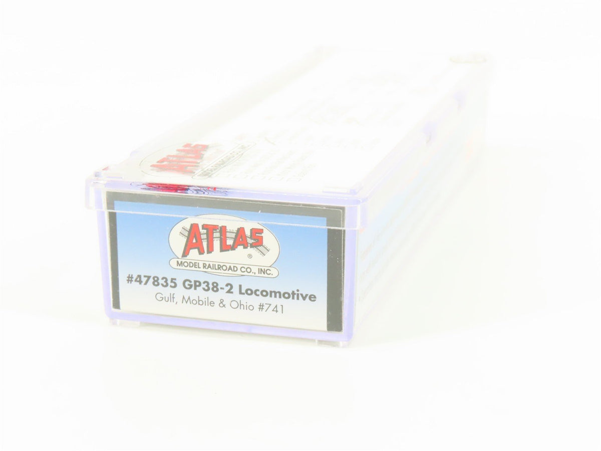 N Atlas Master 47835 GM&amp;O Gulf Mobile &amp; Ohio GP38-2 Diesel #741 w/ DCC &amp; Sound