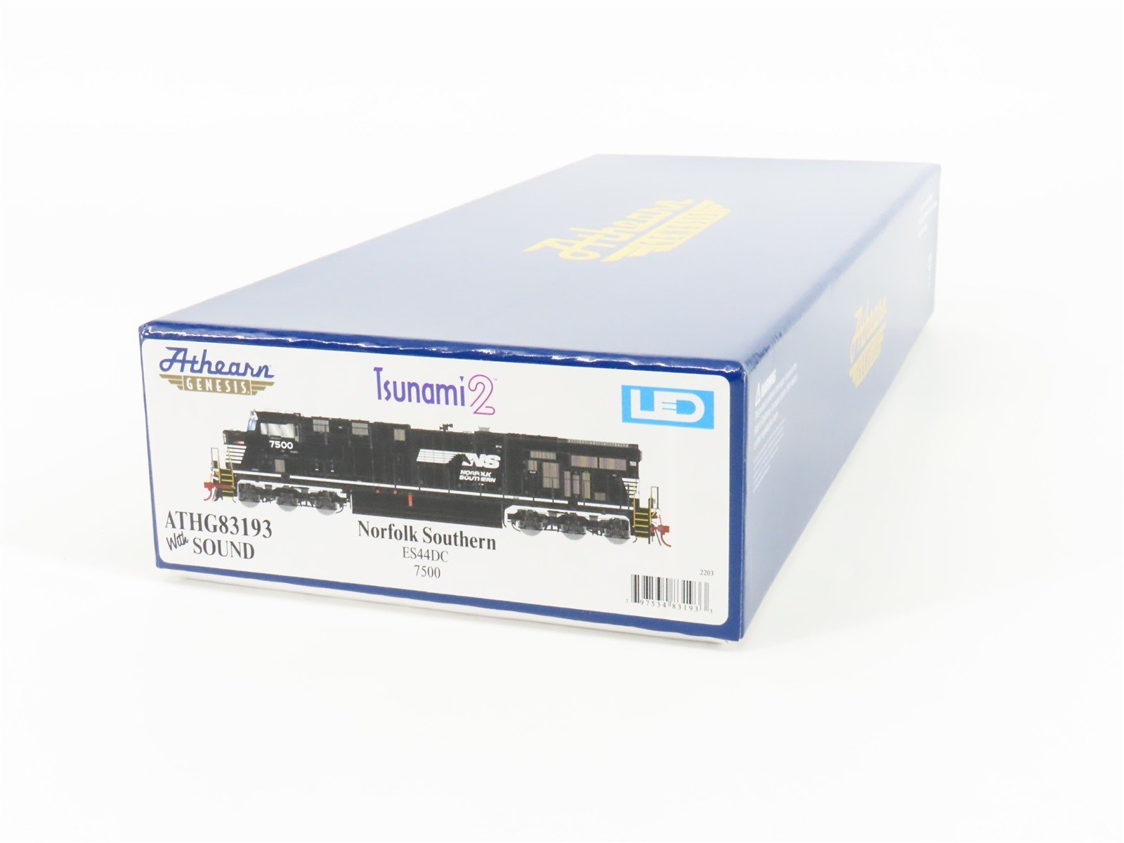 HO Scale Athearn Genesis ATHG83193 NS GE ES44DC Diesel #7500 w/ DCC & Sound