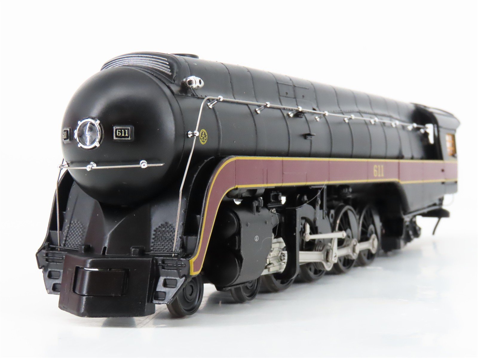 HO Fox Valley FVM SXT38845 N&W Spirit of Roanoke 4-8-4 Steam #611 w/ DCC & Sound