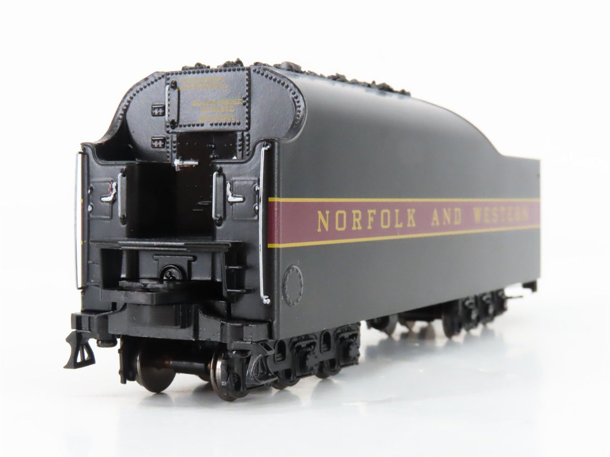 HO Fox Valley FVM SXT38845 N&amp;W Spirit of Roanoke 4-8-4 Steam #611 w/ DCC &amp; Sound