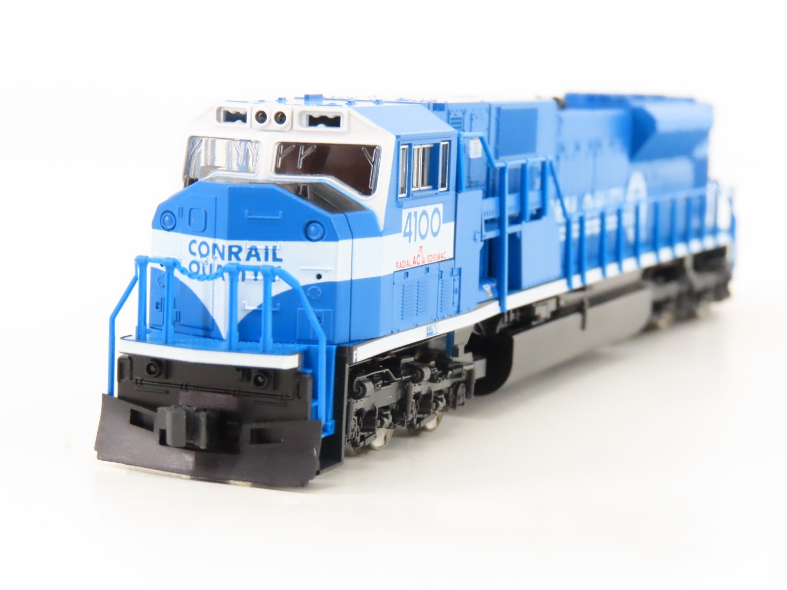 N Scale KATO 176-5501 CR Conrail Quality EMD SD80MAC Diesel #4100 - DCC Ready