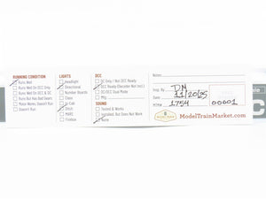 N Scale KATO 176-5501 CR Conrail Quality EMD SD80MAC Diesel #4100 - DCC Ready