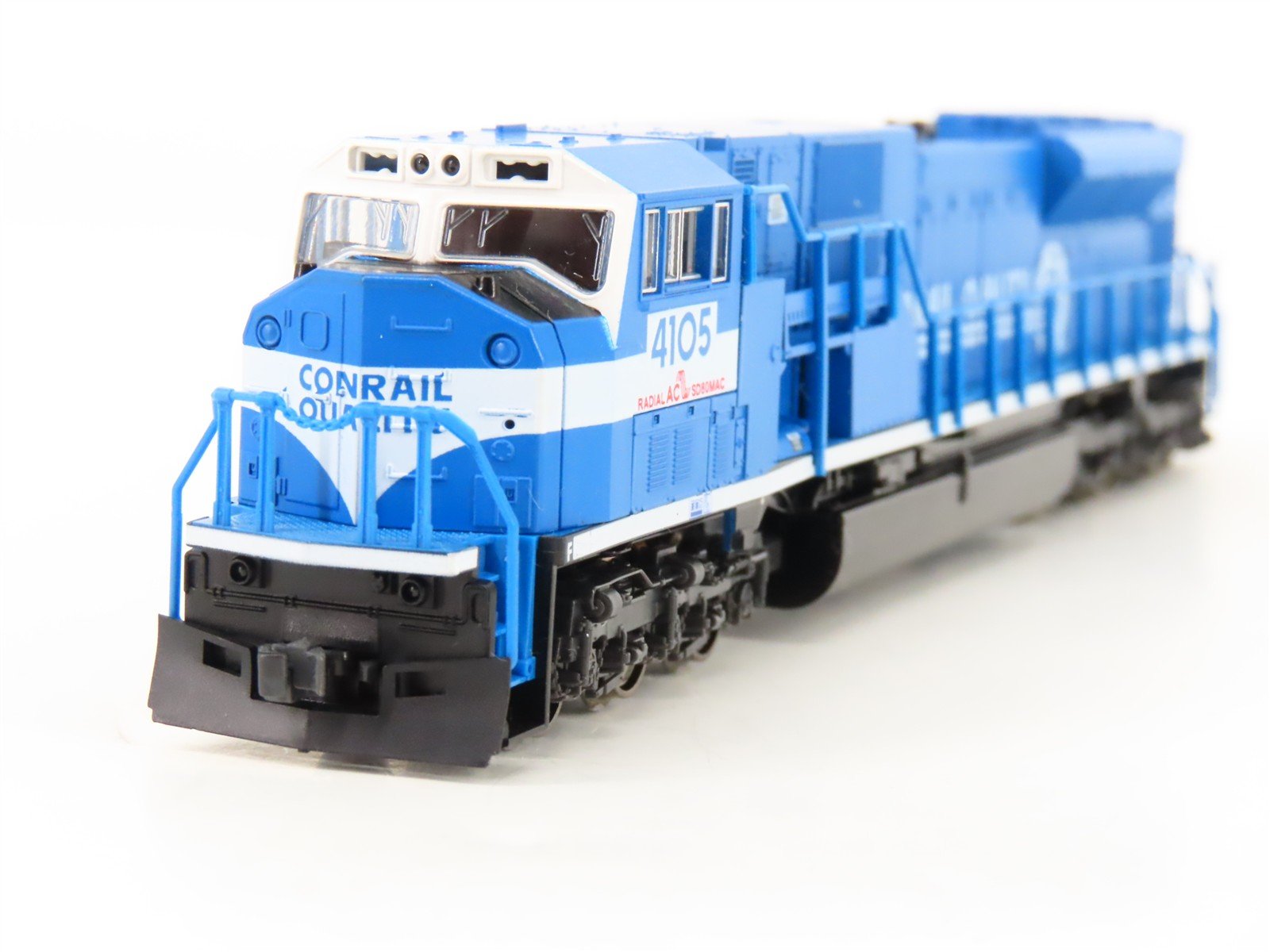 N Scale KATO 176-5503 CR Conrail Quality EMD SD80MAC Diesel #4105 - DCC Ready