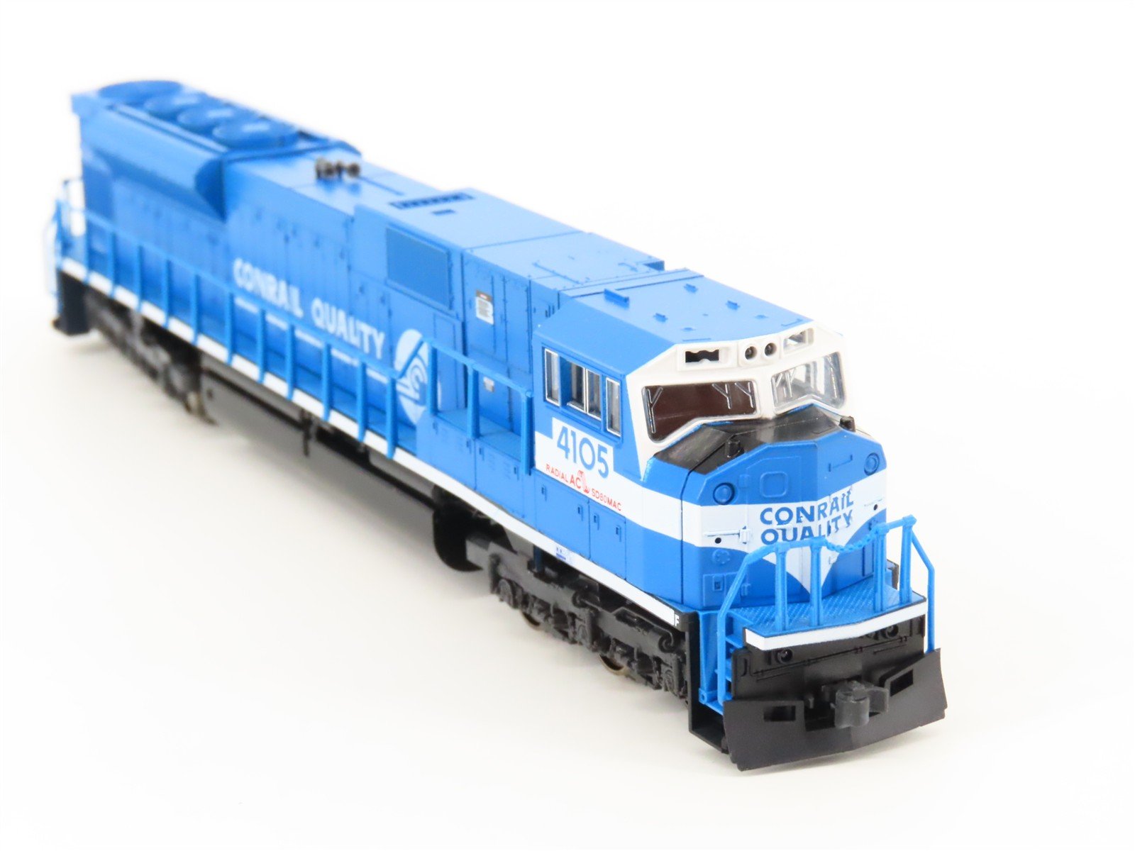 N Scale KATO 176-5503 CR Conrail Quality EMD SD80MAC Diesel #4105 - DCC Ready