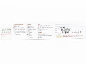 N Scale KATO 176-5501 CR Conrail Quality EMD SD80MAC Diesel #4103 - DCC Ready