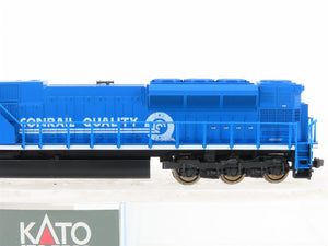 N Scale KATO 176-5502 CR Conrail Quality EMD SD80MAC Diesel #4123 - DCC Ready