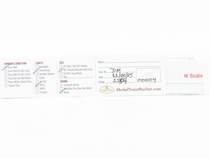 N Scale KATO 176-5502 CR Conrail Quality EMD SD80MAC Diesel #4123 - DCC Ready