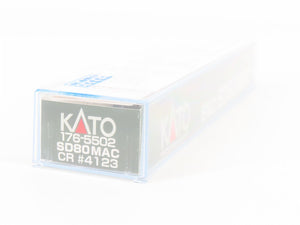 N Scale KATO 176-5502 CR Conrail Quality EMD SD80MAC Diesel #4123 - DCC Ready