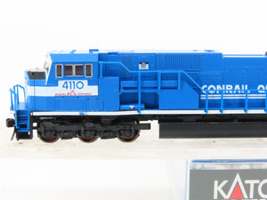 N Scale KATO 176-5501A CR Conrail Quality EMD SD80MAC Diesel #4110 - DCC Ready