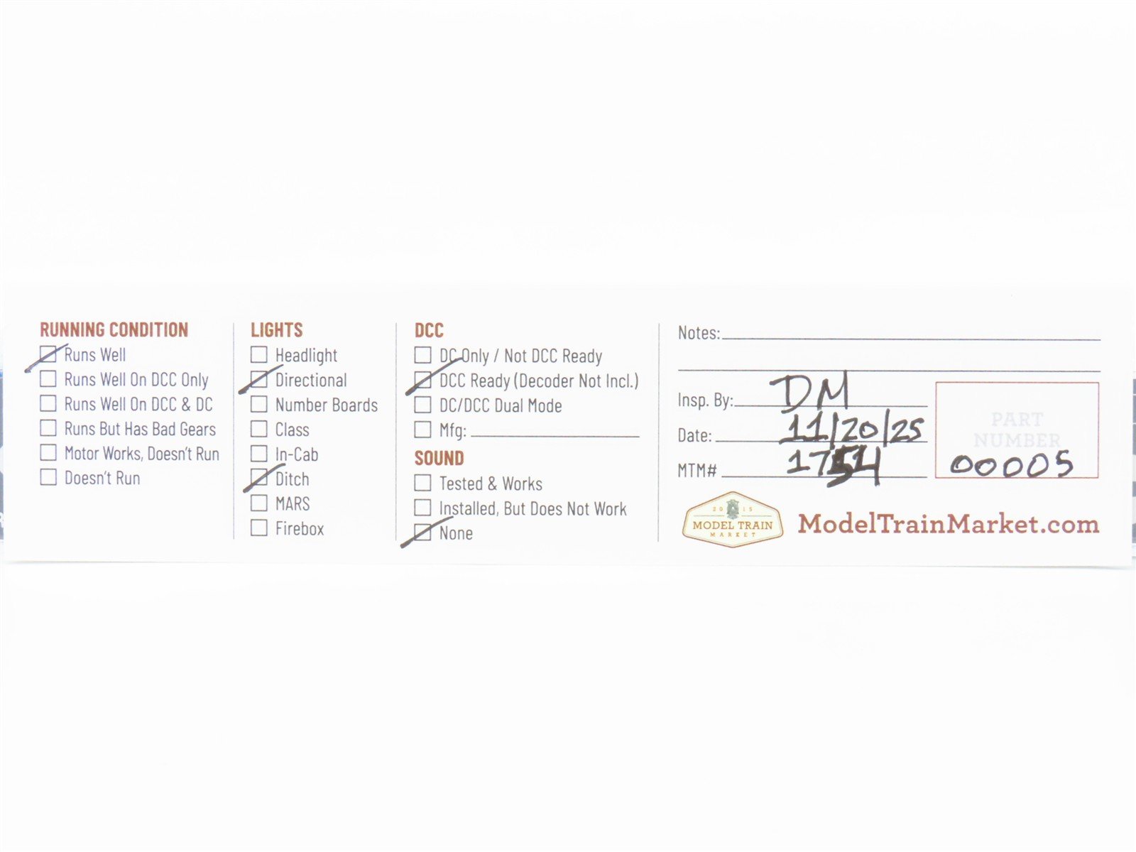 N Scale KATO 176-5501A CR Conrail Quality EMD SD80MAC Diesel #4110 - DCC Ready