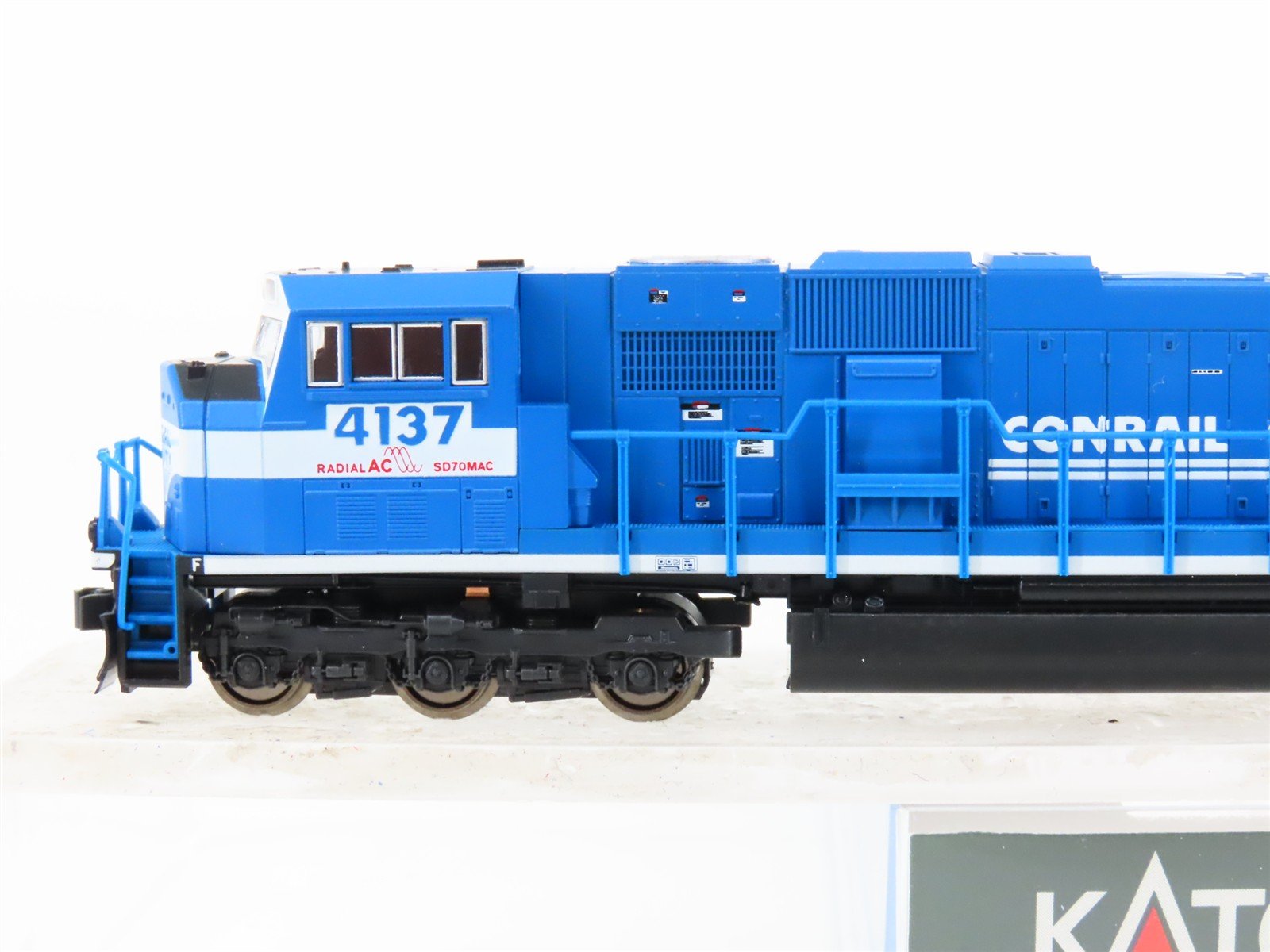 N Scale KATO 176-6306 CR Conrail Quality EMD SD70MAC Diesel #4137 - DCC Ready
