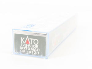 N Scale KATO 176-6305 CR Conrail Quality EMD SD70MAC Diesel #4133 - DCC Ready