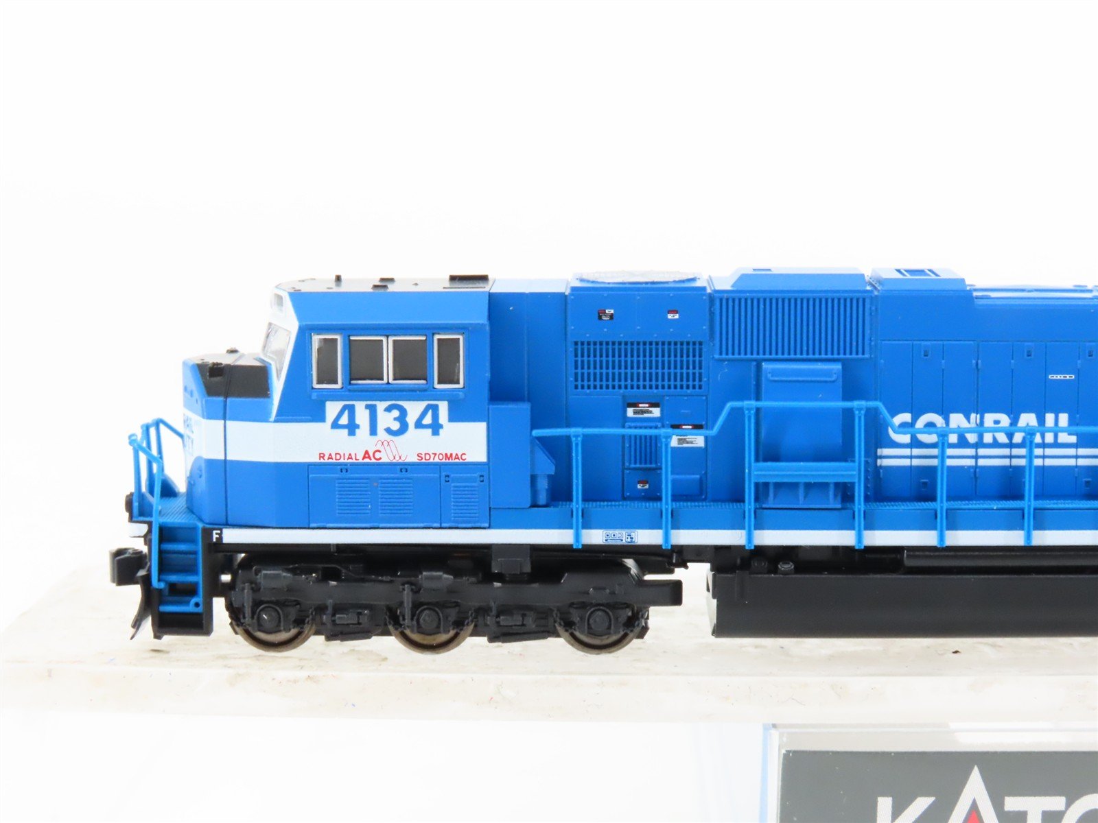 N Scale KATO 176-6305A CR Conrail Quality EMD SD70MAC Diesel #4134 - DCC Ready