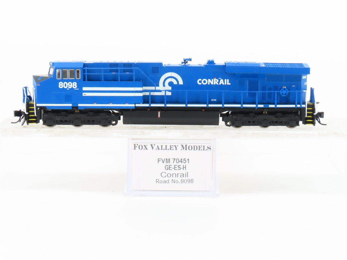 N Scale Fox Valley FVM 70451 NS / CR Conrail GE ES44AC Diesel #8098 - DCC Ready