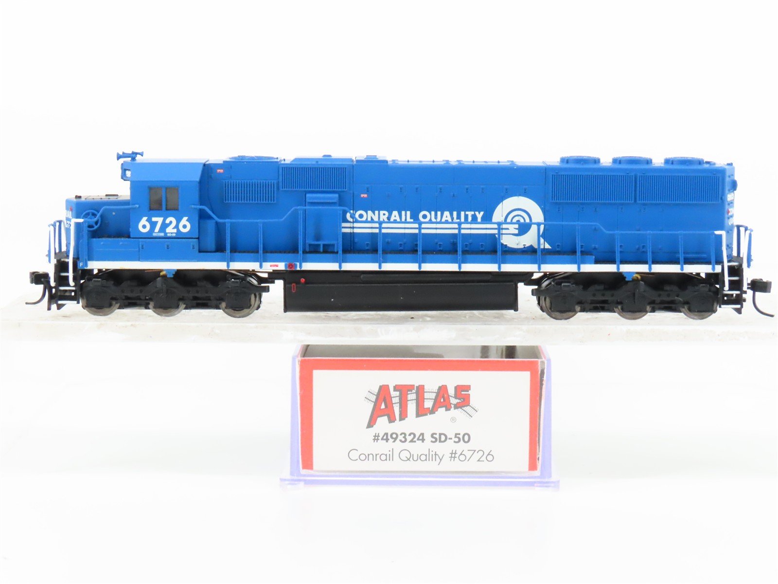 N Scale Atlas 49324 CR Conrail Quality EMD SD50 Diesel #6726 - DCC Ready