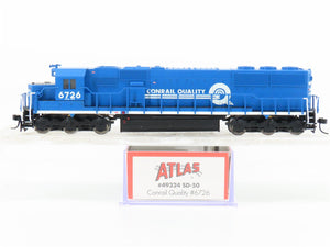 N Scale Atlas 49324 CR Conrail Quality EMD SD50 Diesel #6726 - DCC Ready