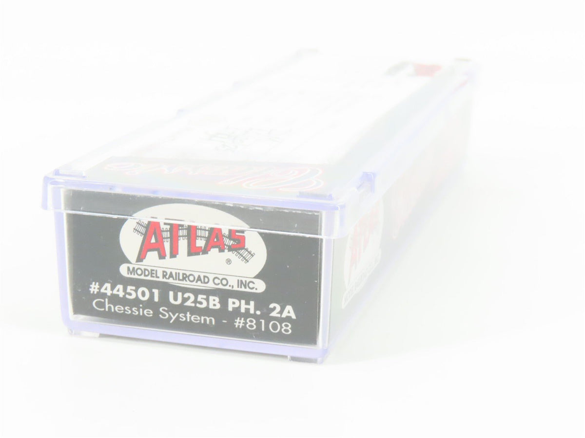 N Atlas Classic 44501 C&amp;O Chessie System GE U25B Ph. 2A Diesel #8108 - DCC Ready